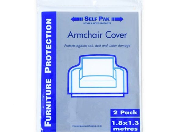 Polythene Armchairs Cover bags 2 Pack
