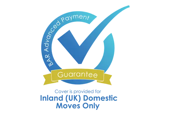 BAR Advance Payment Guarantee logo, Bearded Bros Removals accreditation