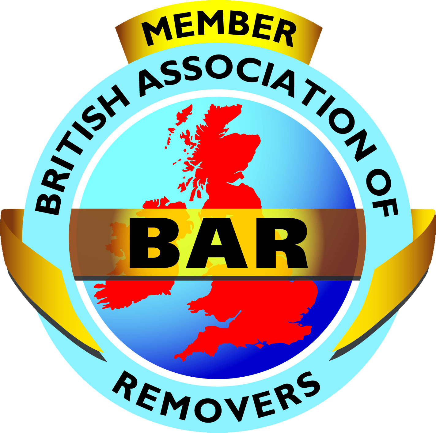 British Association of Removers (BAR) member logo
